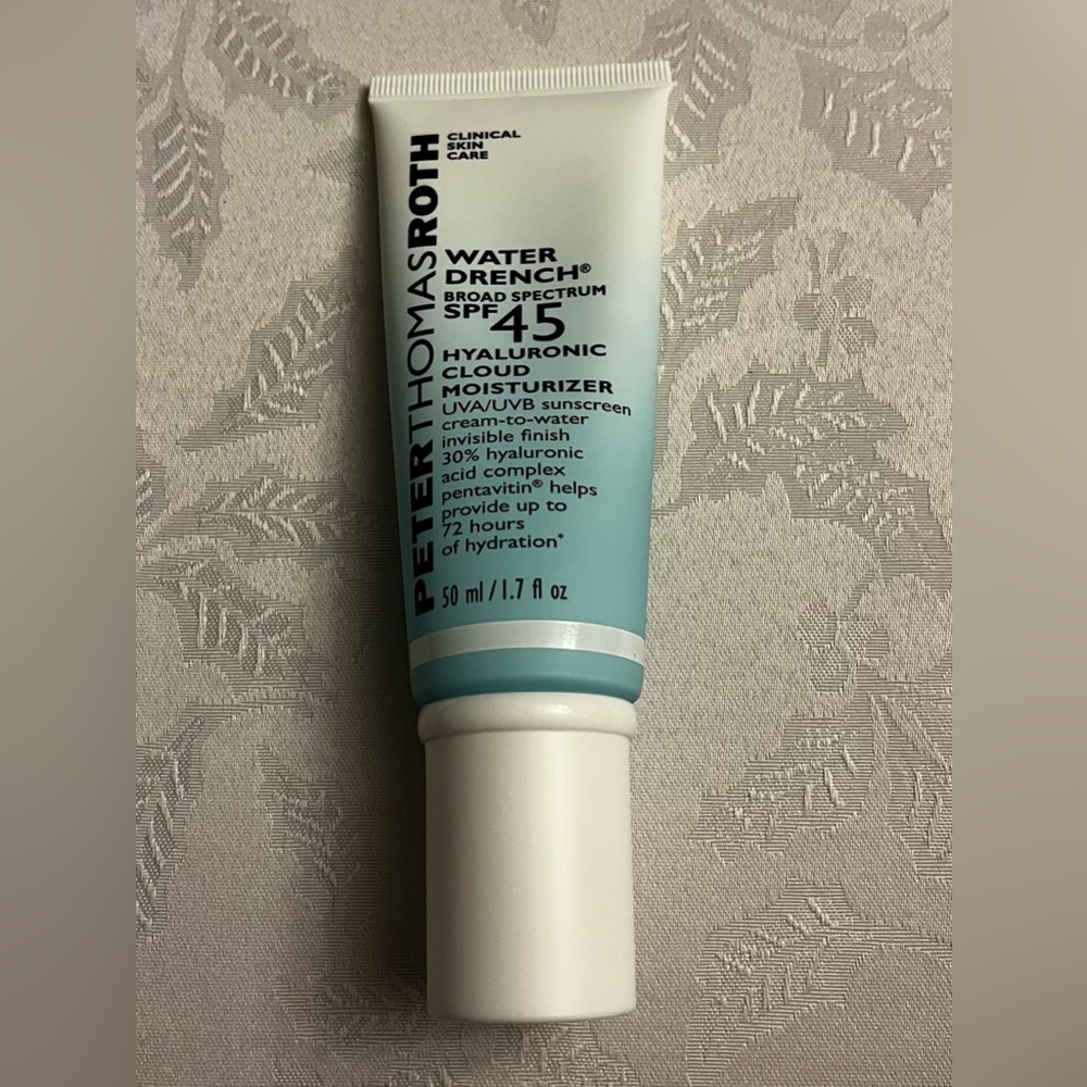 Peter Thomas Roth Water Drench SPF 45 Hyaluronic Cloud Moisturizer NIB 1.7 oz